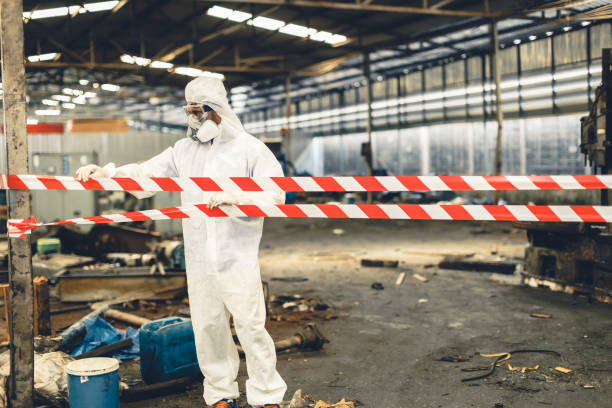 Professional Trauma Scene Cleanup technician working in Memphis, FL